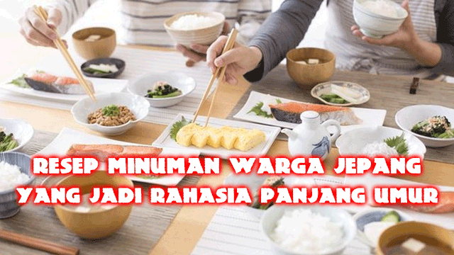 Resep Minuman Warga Jepang yang Jadi Rahasia Panjang Umur